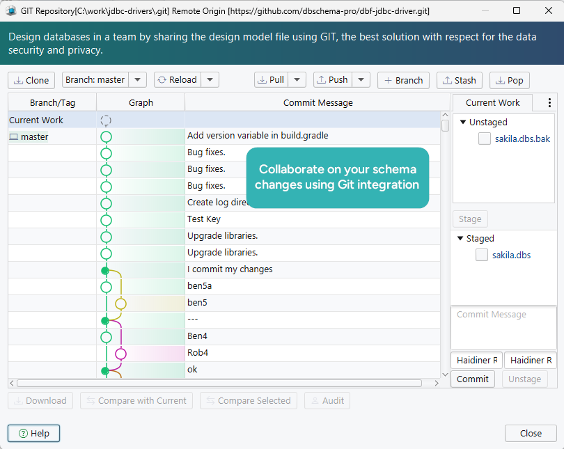 Git for IBM Db2