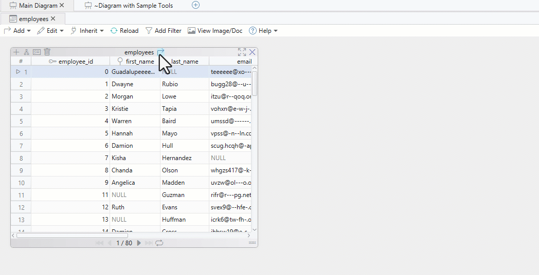 Relational Data Editor