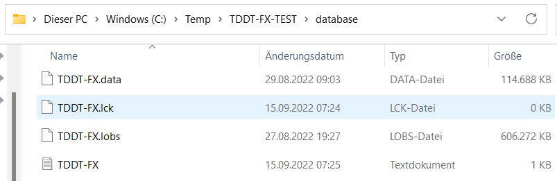 Connect to ODB database