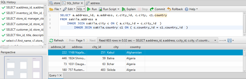 dbschema sqleditor