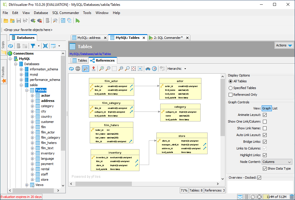 dbvisualizer diagram