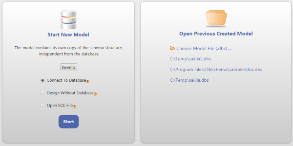 DbSchema Model