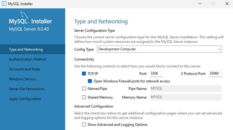 Configure MySql to allow remote connections